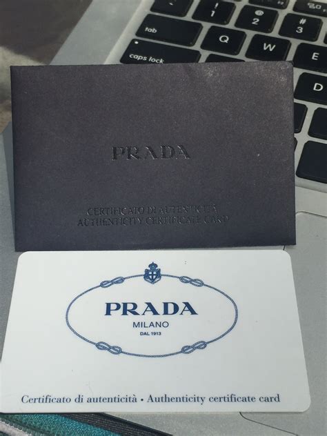 fake prada purse ebay|authenticity card prada.